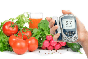Lebensmittel mit einem niedrigen glykämischen Index