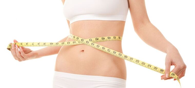 wie man schnell Gewicht verliert und das Körpervolumen reduziert