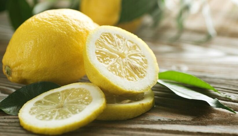 Zitrone für Schlankheitstee