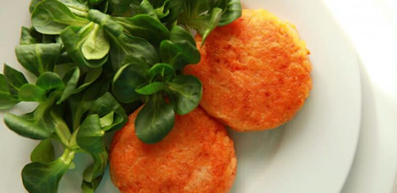 Karottenkoteletts mit Kräutern für hohen Cholesterinspiegel