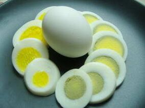 gekochtes ei zur gewichtsreduktion