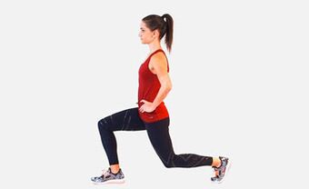 Ausfallschritte sind eine effektive Übung zum Aufpumpen der Beinmuskulatur. 